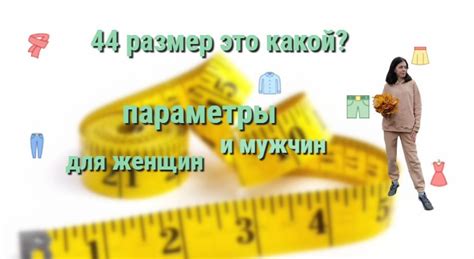 44 это какой размер: для женщин и мужчин, параметры, буква