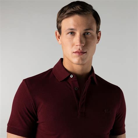 Lacoste Erkek Regular Fit Bordo Polo Ph Sxl Lacoste