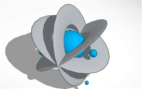 3d Design Atom Tinkercad