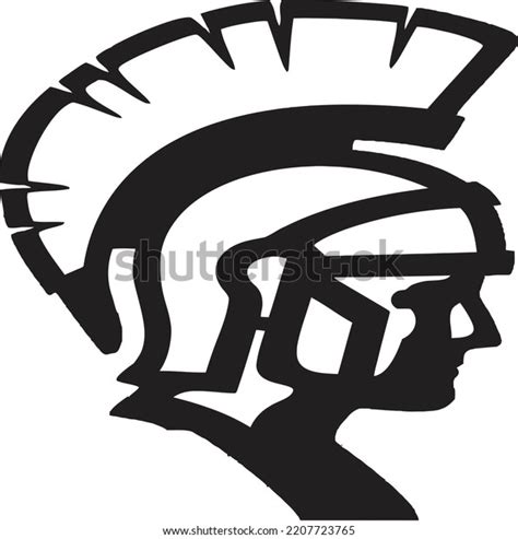 Trojan Head Clipart Vector Illustration Stock Vector (Royalty Free ...