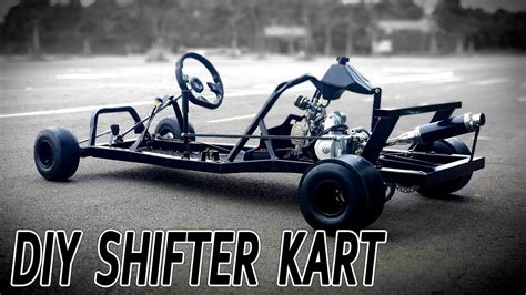 Build A Shifter Kart At Home Diy F1 Gokart V3 Tutorial Youtube