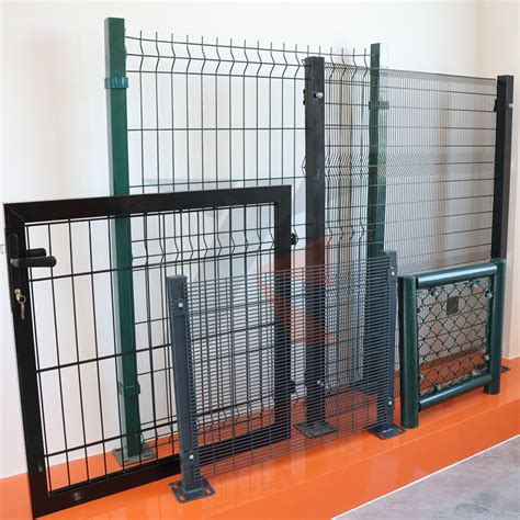 3D Galvanized Metal Welded Iron Mesh PVC Coated Bending Fencing Panels