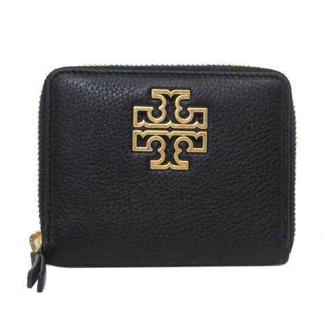 楽天市場トリーバーチ 財布 二つ折り財布 小銭入れあり TORY BURCH ブリテン レザー ミディアム ラウンドファスナー