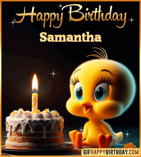 Happy Birthday Samantha  Images