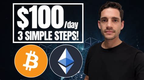 Bitcoin Make 100 Day Trading Crypto In 3 Steps Simple Strategy