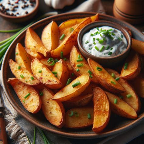 Receita de batata rústica na airfryer como fazer essa delícia crocante