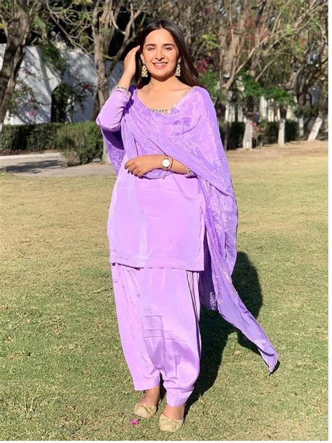 Lilac Satin Patiala Salwar Kameez Dupatta Womens Girls Suits Etsy