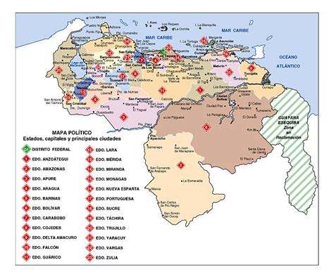 Venezuela en Mapas - TUSMETROS.COM