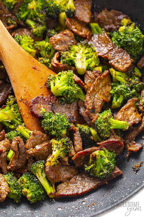 Keto Beef And Broccoli Minutes Wholesome Yum