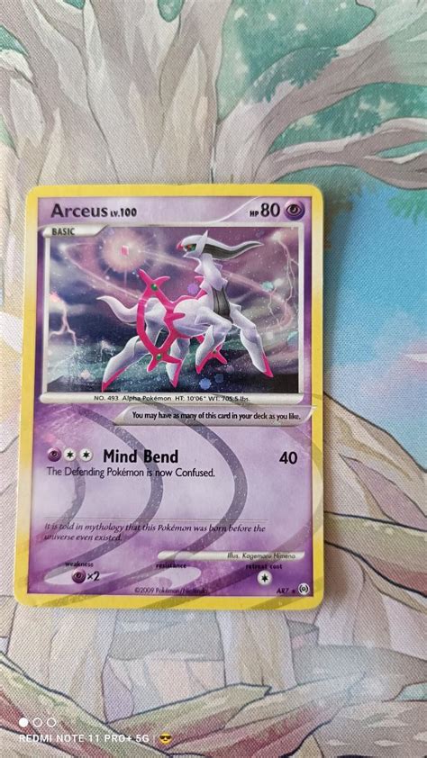 Pok Mon Karta Arceus Lv Holo Ar Aukro