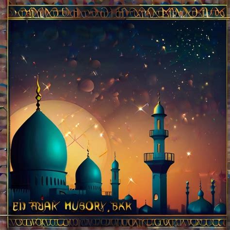 Premium Photo View Of Islamic Background With Ramadan Karim And Eid