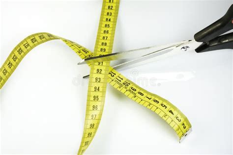 Tape Measure And Scissors Stock Image Image Of Scissors 13070479