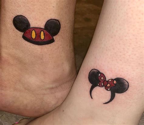 100 Disney Couple Tattoos That Prove Fairy Tales Are Real Disney