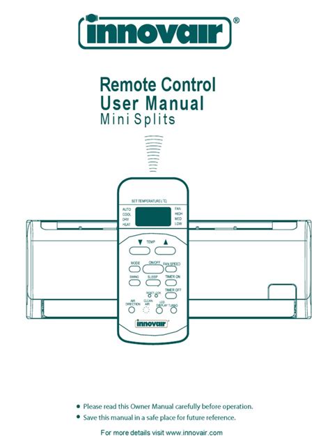 Innovair Mini Split Remote Control User Manual English 4 | PDF | Electromagnetic Interference ...