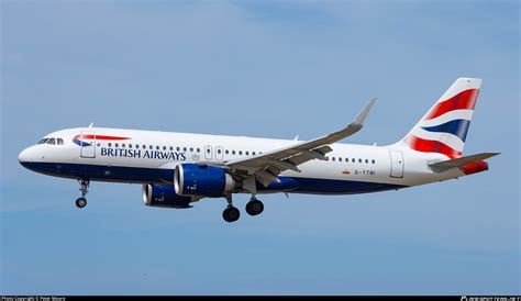 G TTNI British Airways Airbus A320 251N Photo By Peter Moore ID