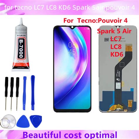 Black 7 0 Inch For Tecno LC7 LC8 KD6 Spark 5air Pouvoir 4 Pouvoir 4 Pro