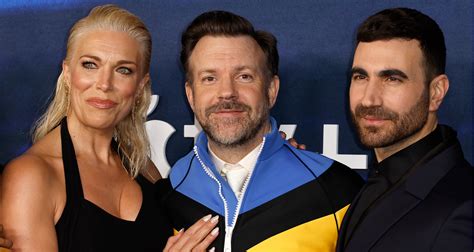 Jason Sudeikis Joins Hannah Waddingham And Brett Goldstein At ‘ted Lasso