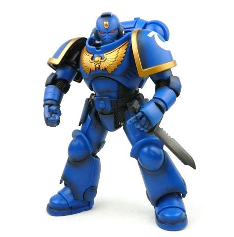 K Miniatures Bandai Ultramarine Primaris Intercessor Space Marine