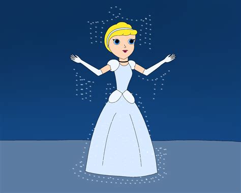 Cinderella Dress Transform By Robsondoodle On Deviantart