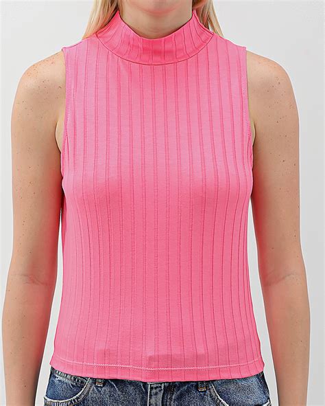 Riachuelo Regata Feminina Canelada Gola M Dia Rosa Pool Basics By