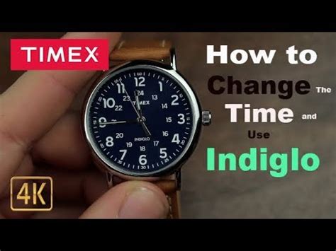 Top Imagen How To Set Date On Timex Indiglo Watch Abzlocal Mx