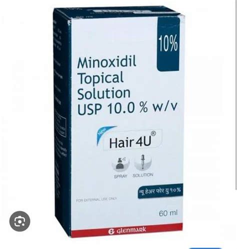 Hair 4u 10 Solution Spray Hair At ₹ 1000 Piece Minoxidil Solution In