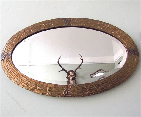 Antiques Atlas Arts Crafts Pewter Mirror