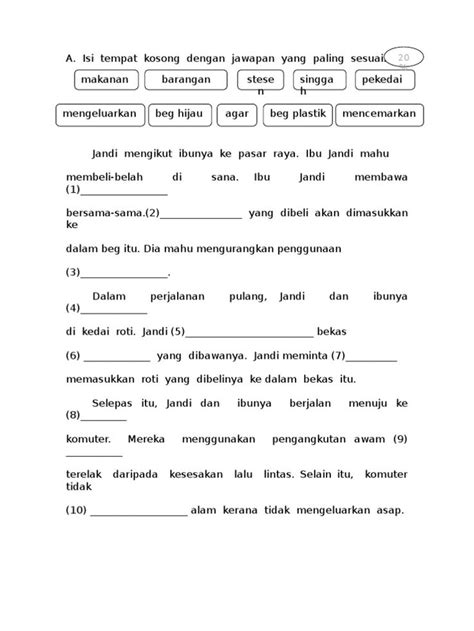 Peperiksaan Akhir Tahun Tingkatan Bahasa Inggeris Negeri Perak Hot