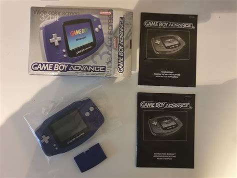 Limited Edition Gameboy Advance Purple Console With Unique Catawiki