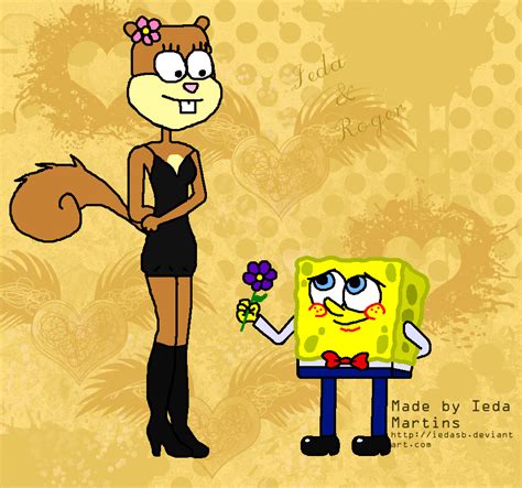 Spongebob And Sandy Spongebob Squarepants Fan Art Fanpop