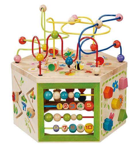 Everearth 7 In 1 Garden Activity Cube Ee33285 Multicoloured