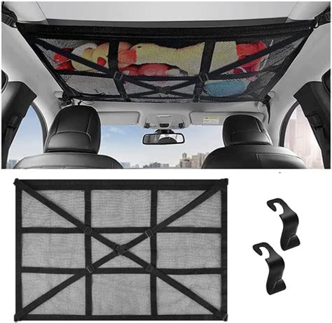 Funmo Luggage Net Car Roof Car Storage Cargo Net Organiser Blanket Car