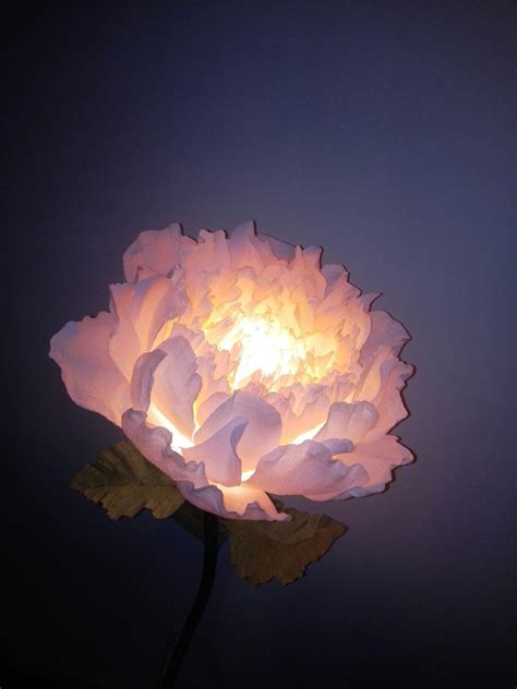 Flower Lamp Flower Lights Aesthetic Light Aesthetic Room Decor Diy