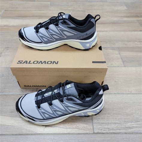 Серые мужские и подростковые кроссовки Саломон | Salomon XT-6 Gray ...