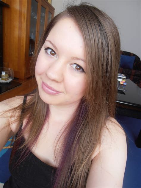 besweetxo: Pink & Purple Peek-A-Boo Highlights!