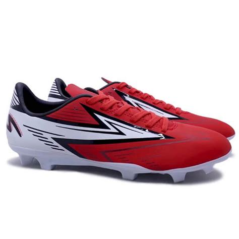 Sepatu Bola Specs Hyperspeed Fg Plasma Red White Black