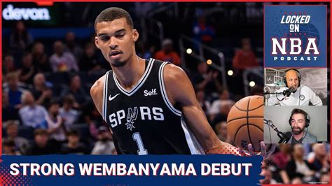 Victor Wembanyama Looks Good In Nba Debut For The San Antonio Spurs