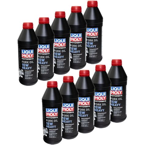 LIQUI MOLY Forkoil Motorbike 15W Heavy 10 X 1 Liter Buy Online By 108 95