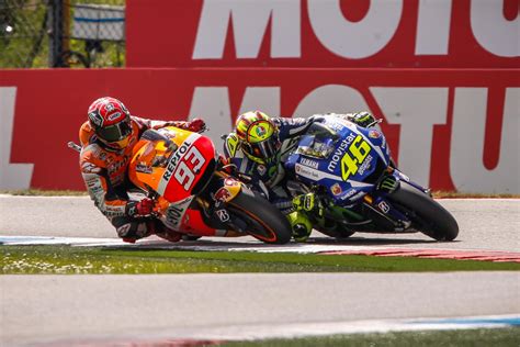 Rossi Wins At Assen After Epic Battle And A Clash With Marquez