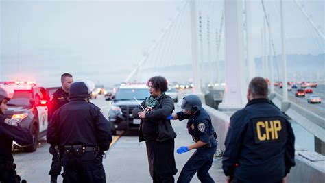 Black Lives Matter Protesters Block S F Bay Bridge