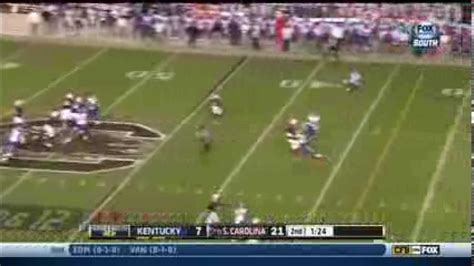 2013 Usc Vs Kentucky Busta Anderson To Mike Davis Lateral Youtube