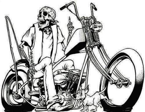 Twitter Biker Art Motorcycle Drawing Bike Drawing