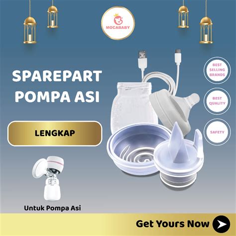 Jual Mocababy Asli Spare Part Pompa Asi Elektrik Aksesoris Pompa