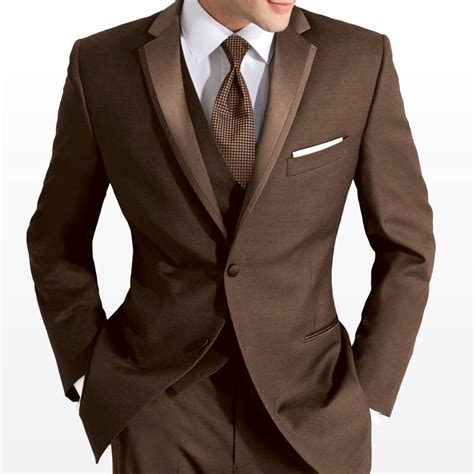 Brown Notch Tuxedo 13995 Brown Tuxedo Brown Suit Wedding Wedding Suits Men