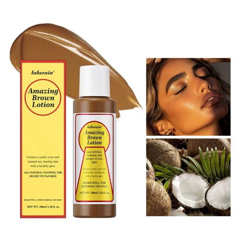Browning Tanning Lotion - Natural Hawaiian Tan Accelerator with