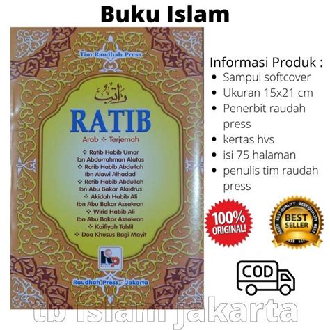 Jual Ratib Arab Dan Terjemah Al Athos Al Alatos Al Hadad Al Haddad