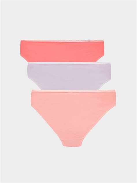 PEMBE Düz Bikini Külot lü Paket S G Z G T LCW