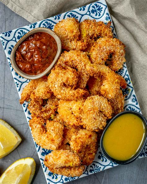 Air Fried Prawns Apron And Whisk