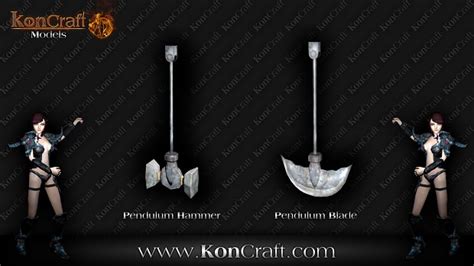 Pendulum Hammer & Pendulum Blade image - KonCraft - IndieDB