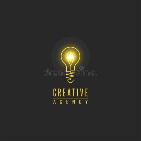 Light Bulb Logo Lamp Shine Creative Innovation Sign Web Development